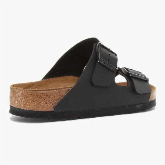 Birkenstock Arizona Unisex-Adult Open Back Slippers Black (41 EU) US W10-10.5 M8 - Picture 6 of 8